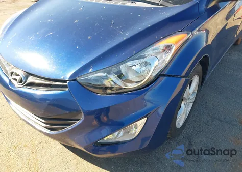 2013 Hyundai Elantra Gs z USA, uszkodzony, nr VIN KMHDH6AE6DU013434